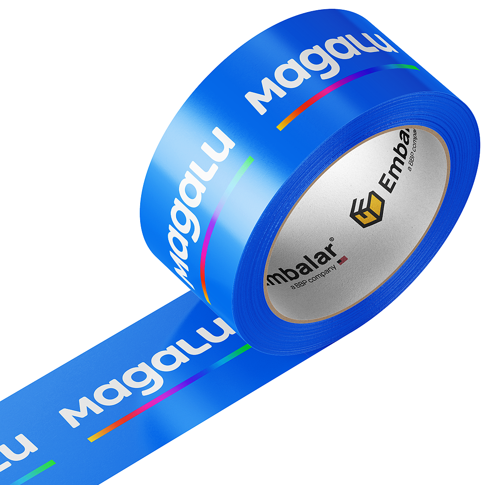 Fita Adesiva Personalizada Magalu Magazine Luiza 48x50 - Imagem 3