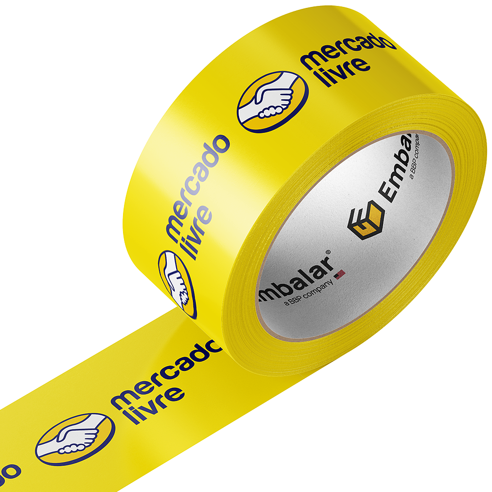 Fita Adesiva Personalizada Mercado Livre 48x50 - Imagem 3